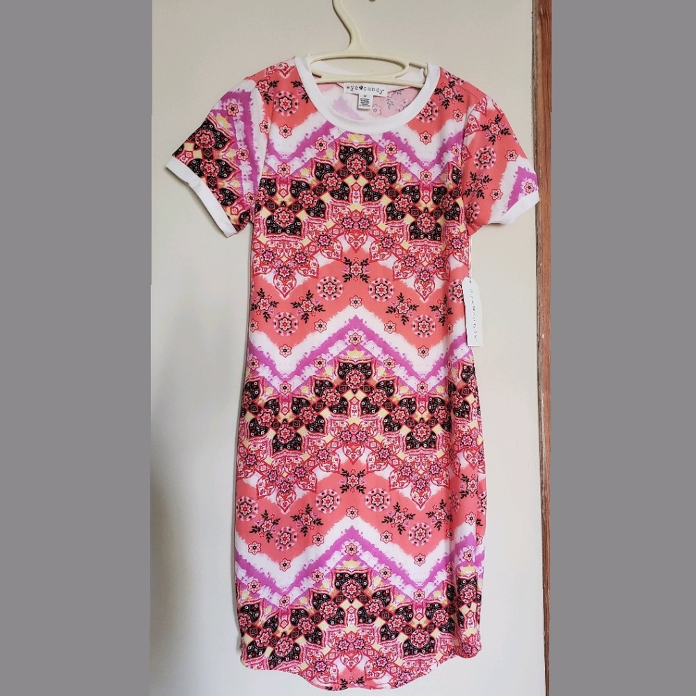 Eye candy Bright bandana style dress